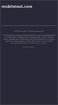 Mobile Screenshot of mobiletest.com